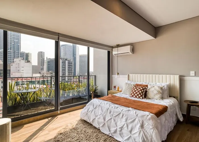 Apartamento Stylish Near Roma, Reforma & Downtown México DF